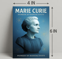 Marie Curie Pioneer of Radioactivity Poster PosterGoat