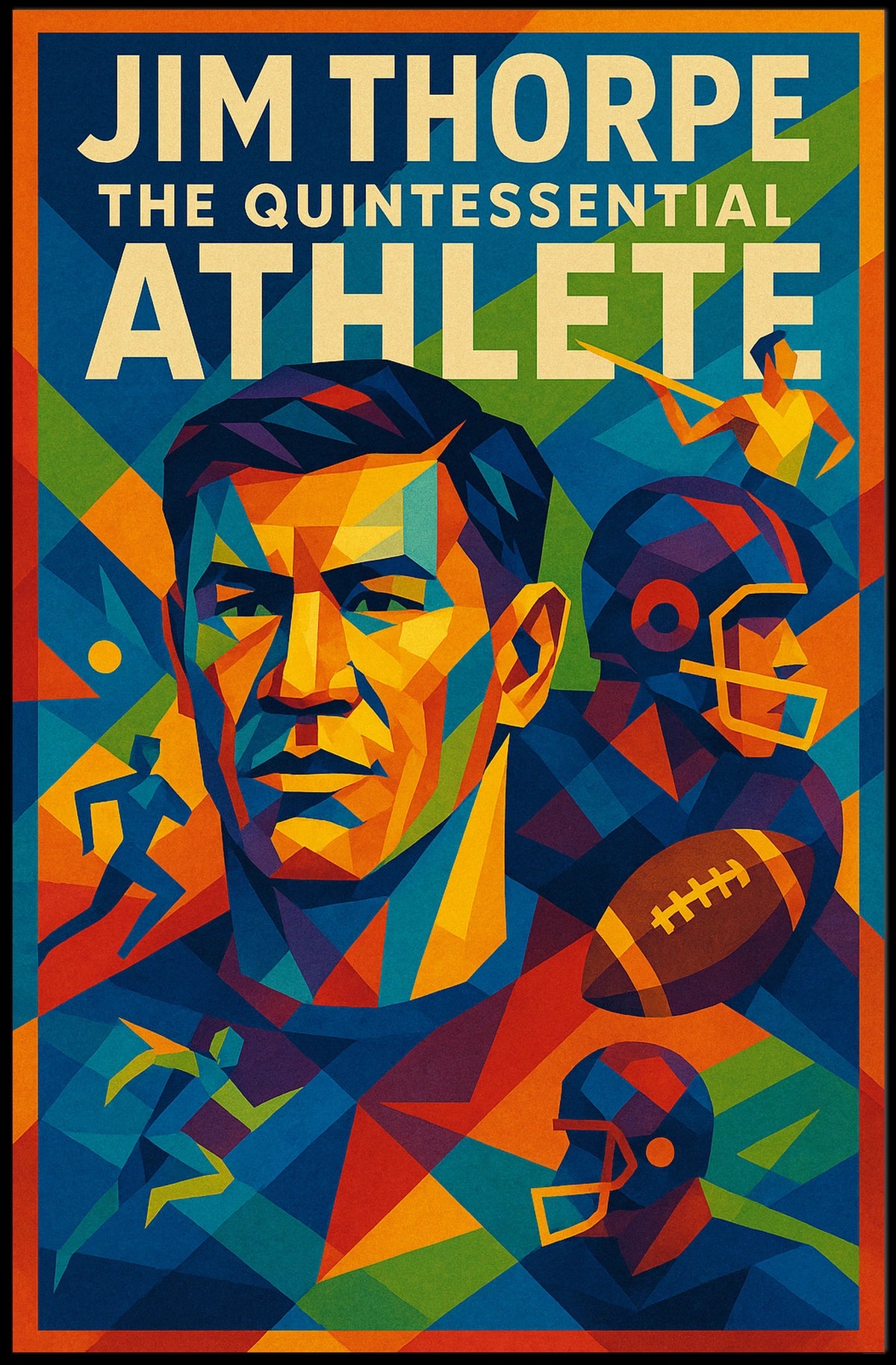 Jim Thorpe The Quintessential Athlete Jim Thorpe Poster