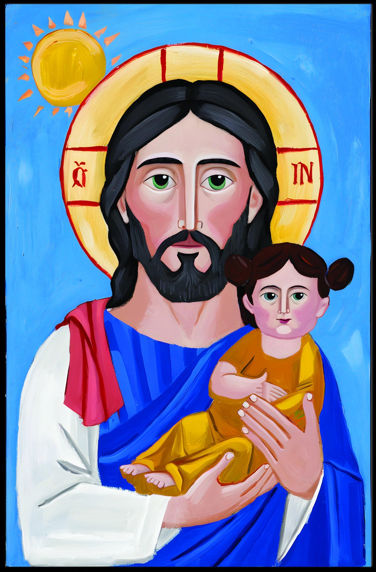 Iconic Religious Imagery Poster