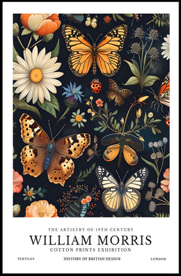 William Morris Exhibition Heritage Poster