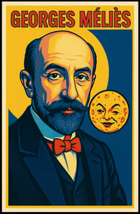 Georges Méliès Cinematic Pioneer Poster