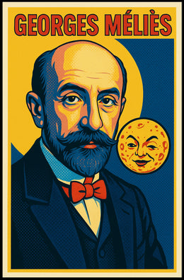 Georges Méliès Cinematic Pioneer Poster