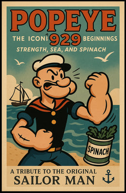 Popeye 1929 Art Poster POP-84