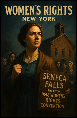 Seneca Falls WomenS Rights Convention Poster