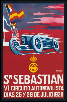 San Sebastián Automotive Circuit 1928 Poster