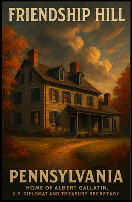 Friendship Hill Albert GallatinS Home Poster