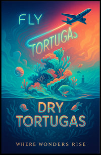 Fly to Dry Tortugas Poster