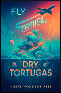 Fly to Dry Tortugas Poster