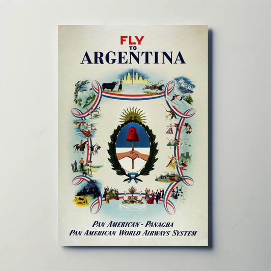 Fly to Argentina Poster