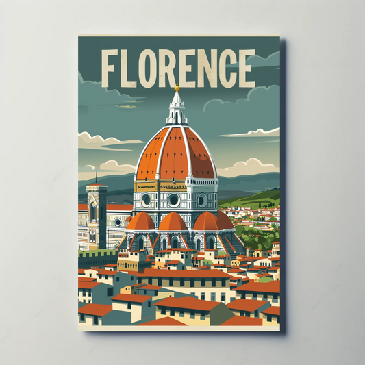 Florence: Duomo Cathedral Poster