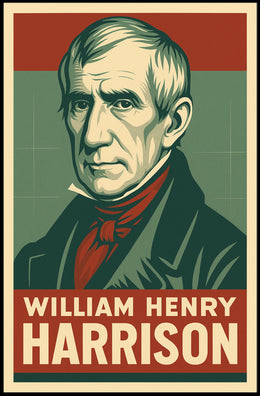 William Henry Harrison Photography Realism Collector Poster