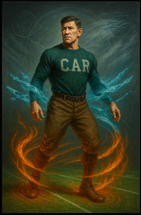 Elemental Athlete Art Jim Thorpe Poster