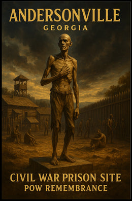 Andersonville Civil War Prison Site Poster