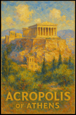 Acropolis of Athens Poster