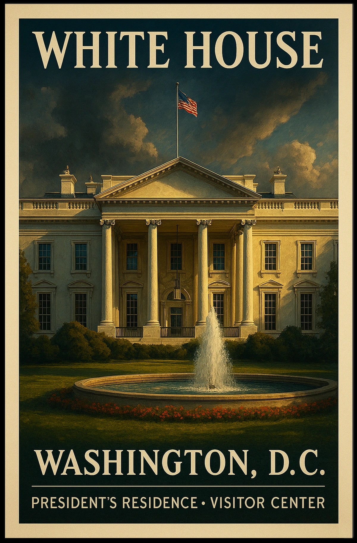 The White House Washington, D.C Poster