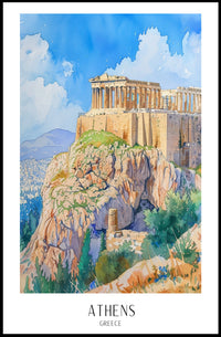 Athens Greece Poster
