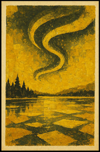 Serene Landscape At Dusk Poster