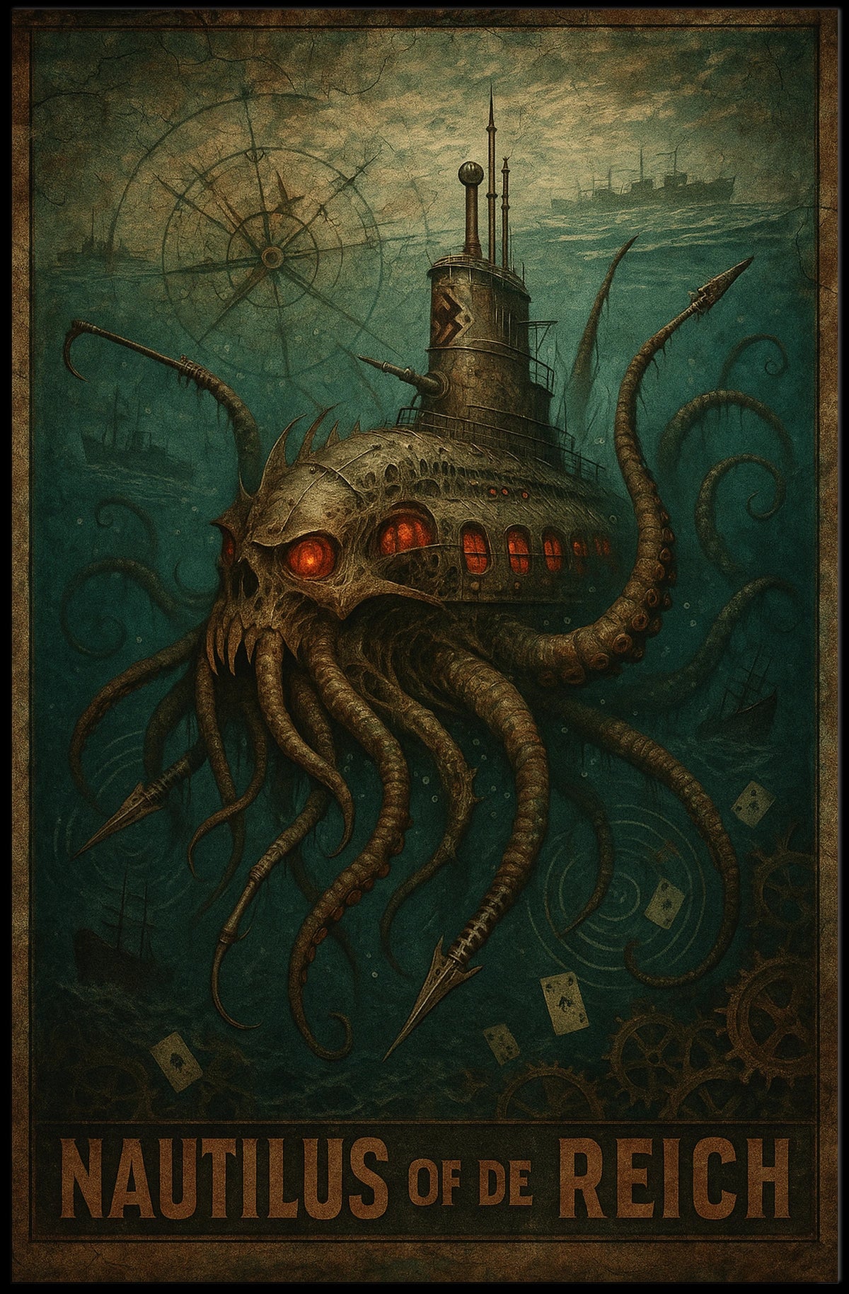 Nautilus Of De Reich Poster