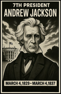 Andrew Jackson 7Th President Poster