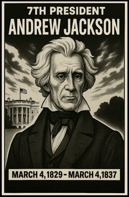 Andrew Jackson 7Th President Poster