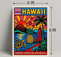 Hawaii Travel Poster PosterGoat