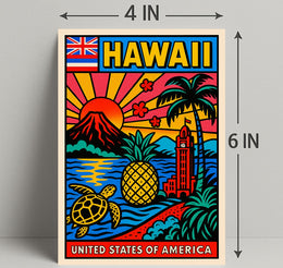 Hawaii Travel Poster PosterGoat