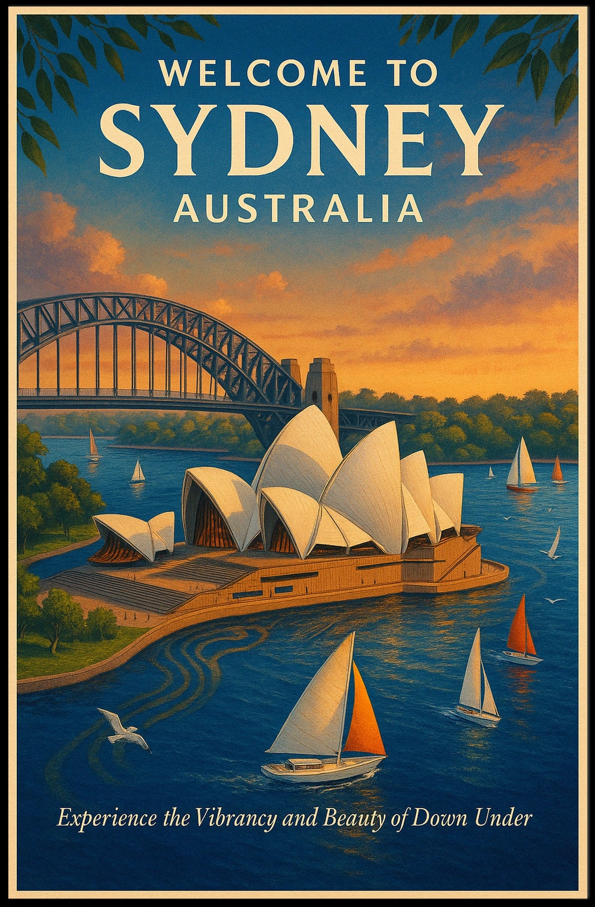Welcome to Sydney, Australia Poster