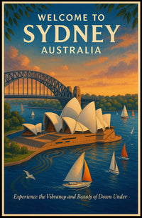 Welcome to Sydney, Australia Poster