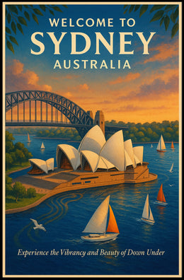 Welcome to Sydney, Australia Poster