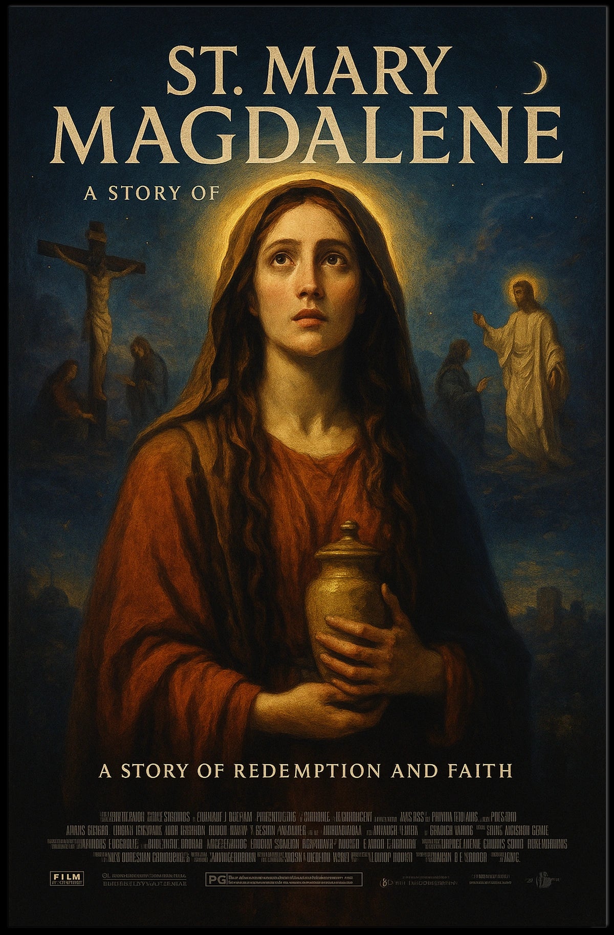 St. Mary Magdalene A Story of Redemption and Faith Poster