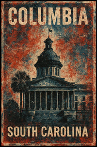 Columbia, South Carolina Poster
