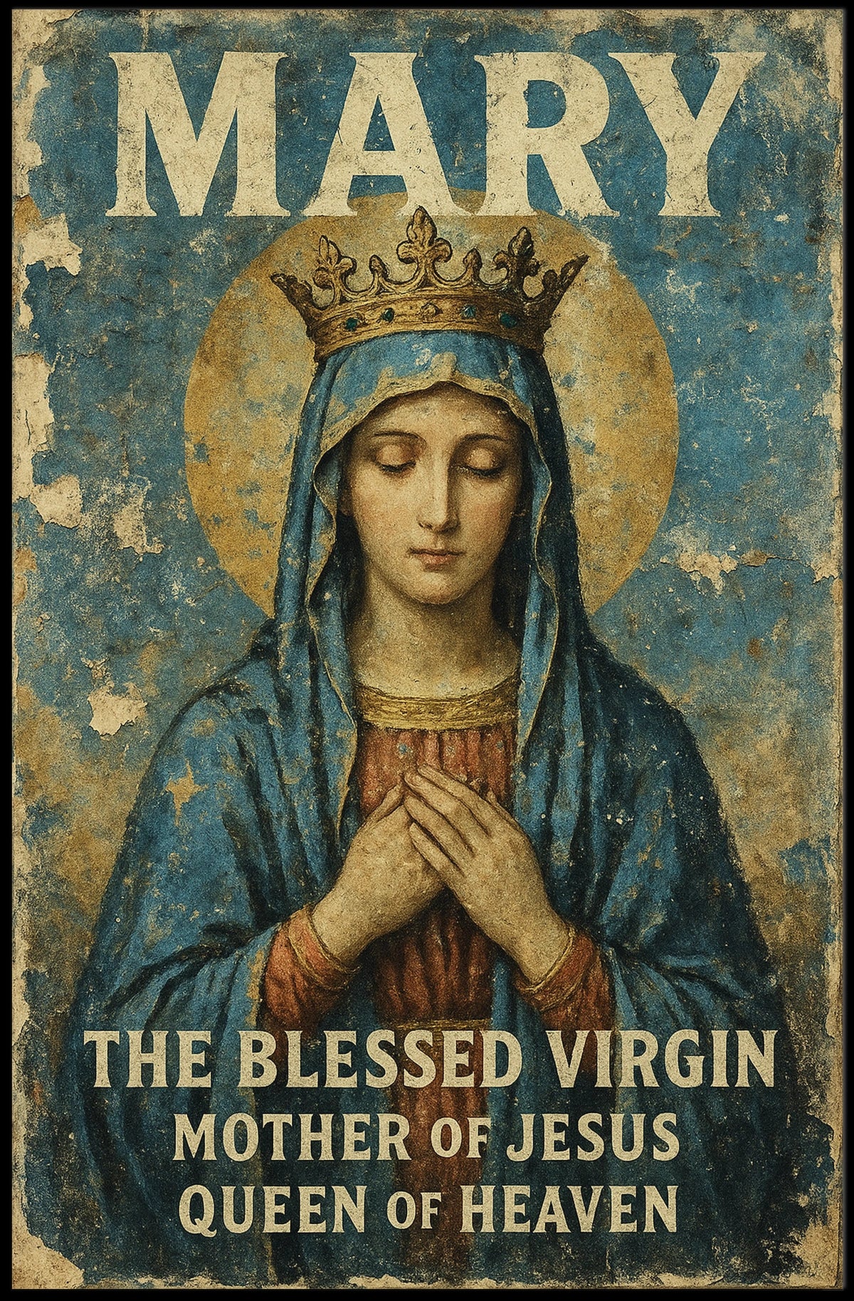 Mary The Blessed Virgin Poster
