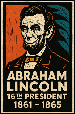 Abraham Lincoln 16th President Poster