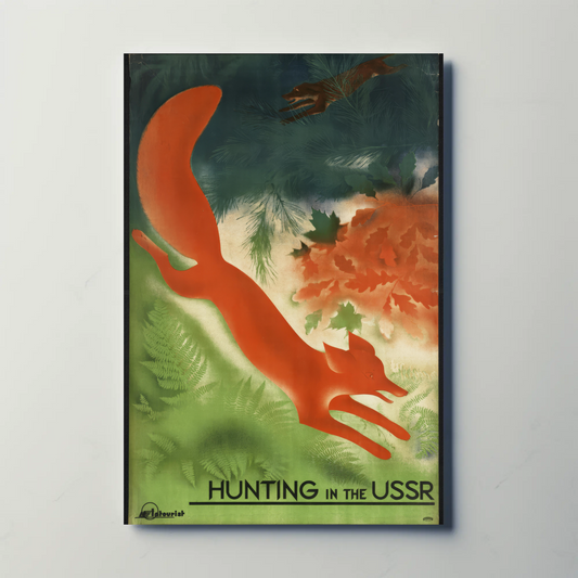 Hunting in the USSR Poster