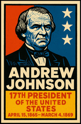 Andrew Johnson 17th President Poster