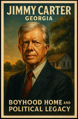 Jimmy Carter Georgia Legacy Poster