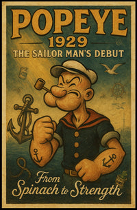 Popeye 1929 Art Poster POP-240