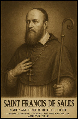 Saint Francis De Sales Patron Of Poster