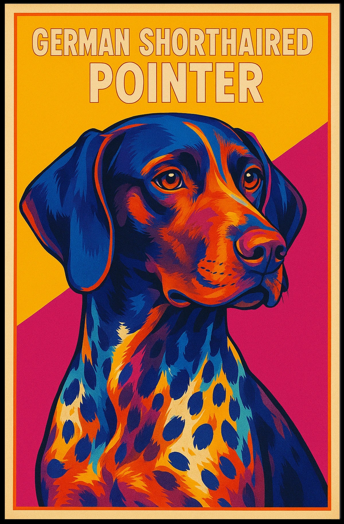 German Shorthaired Pointer Poster