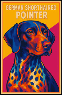 German Shorthaired Pointer Poster