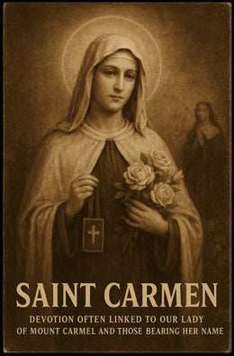 Saint Carmen Devotion Poster