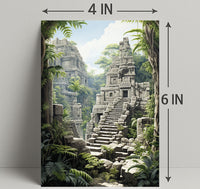 Lost Jungle Temples Poster