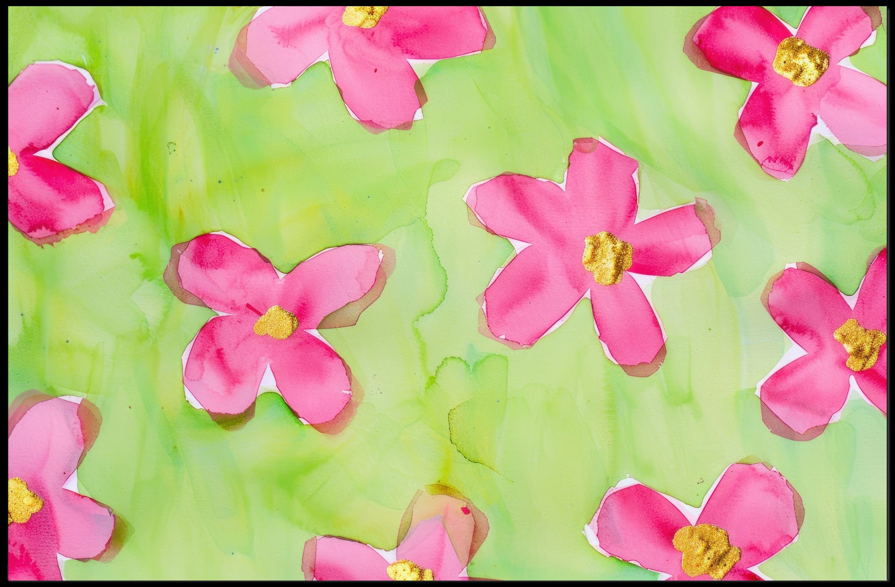 Blossoming Spring Poster