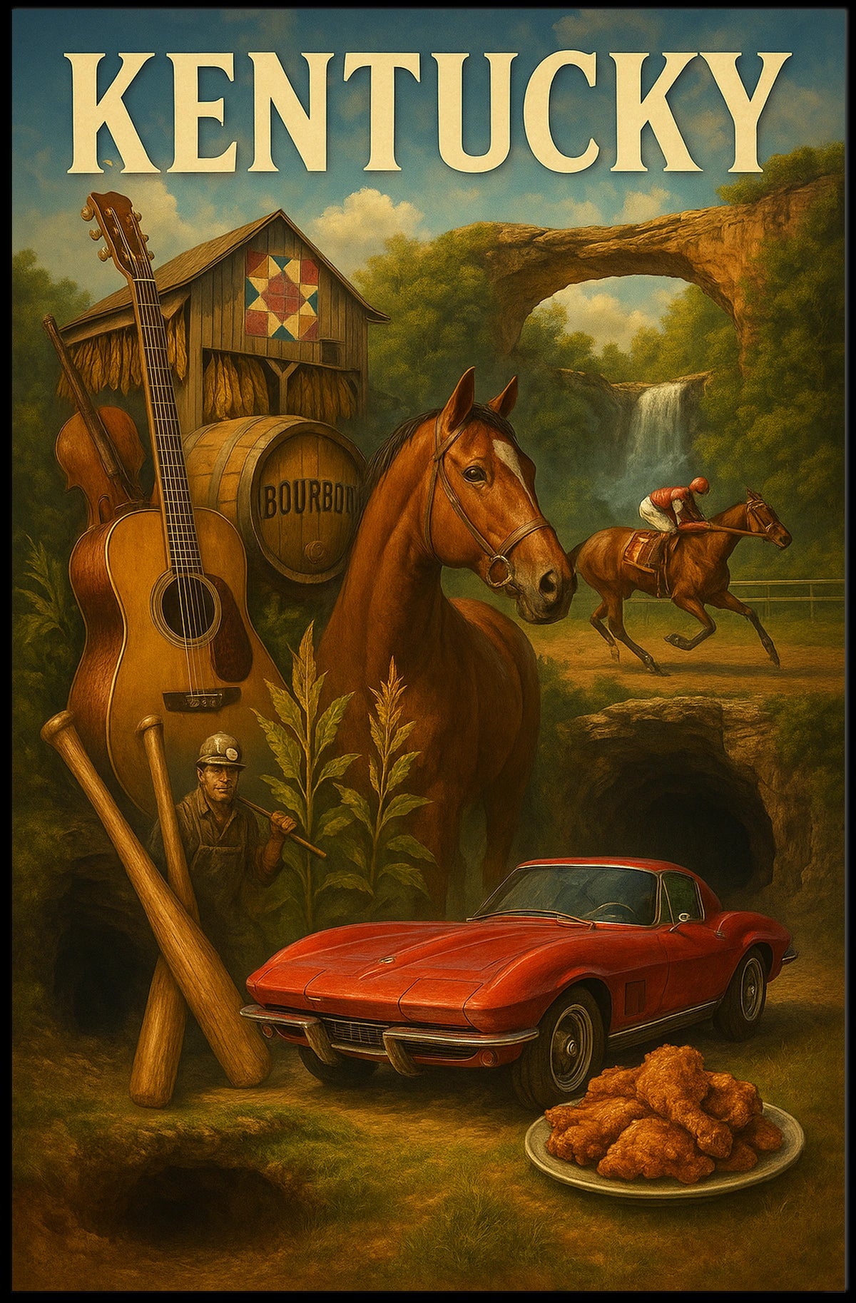Kentucky Heritage Poster