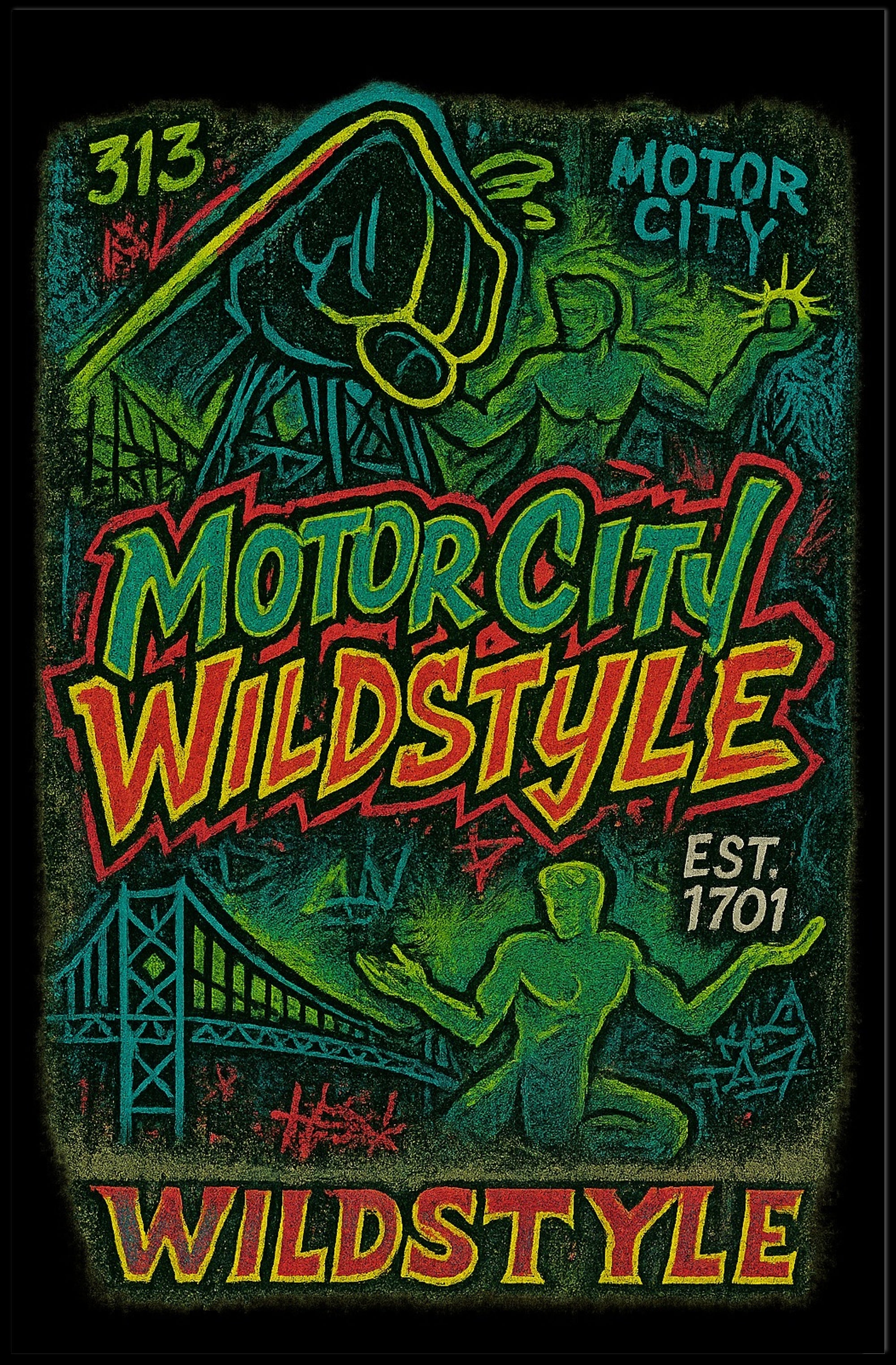 Motor City Wildstyle Poster