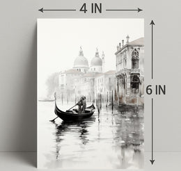 Gondola In Venice A Serene Journey Poster