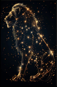 Celestial Lion Poster