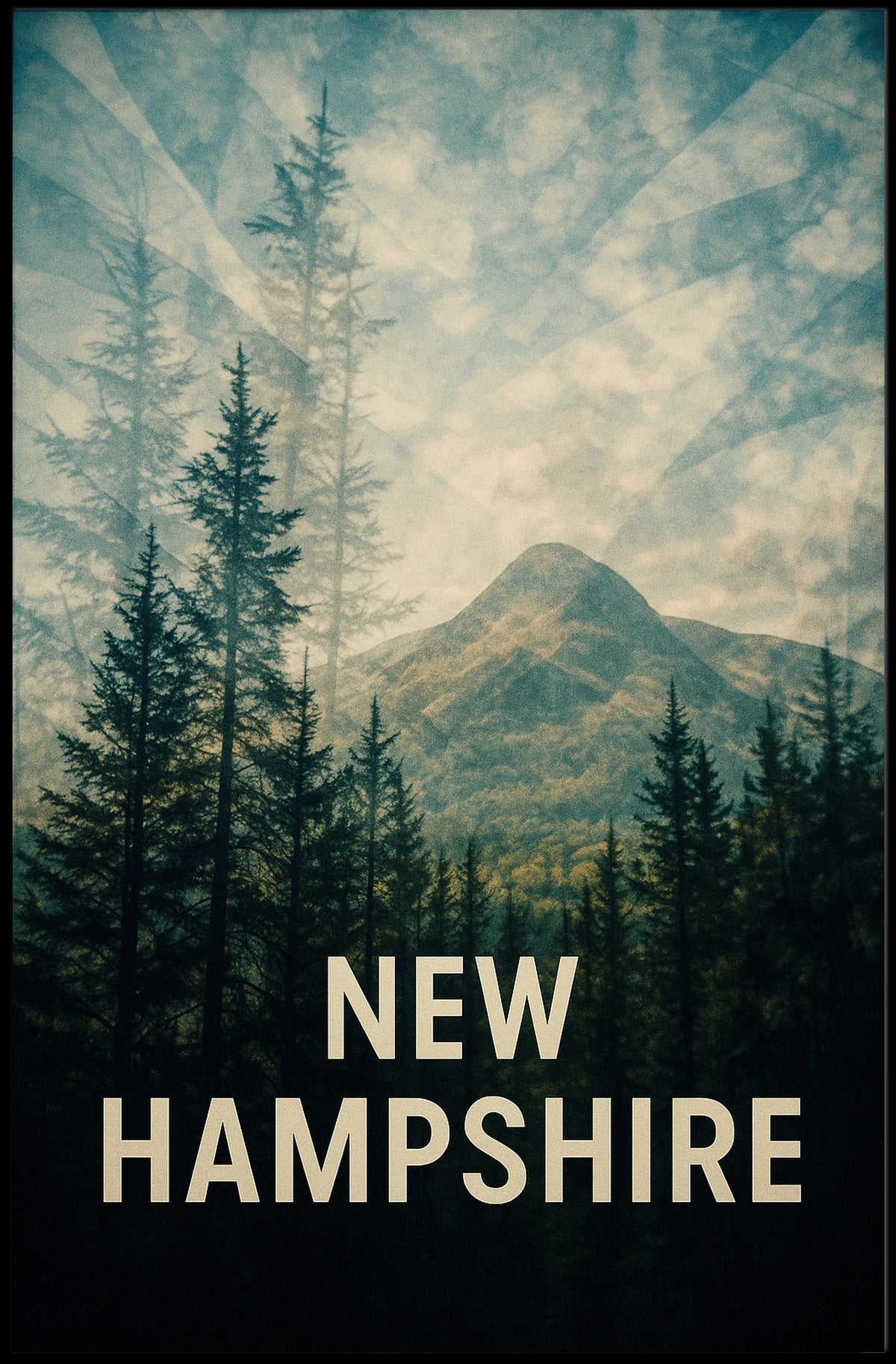 New Hampshire Wilderness Poster