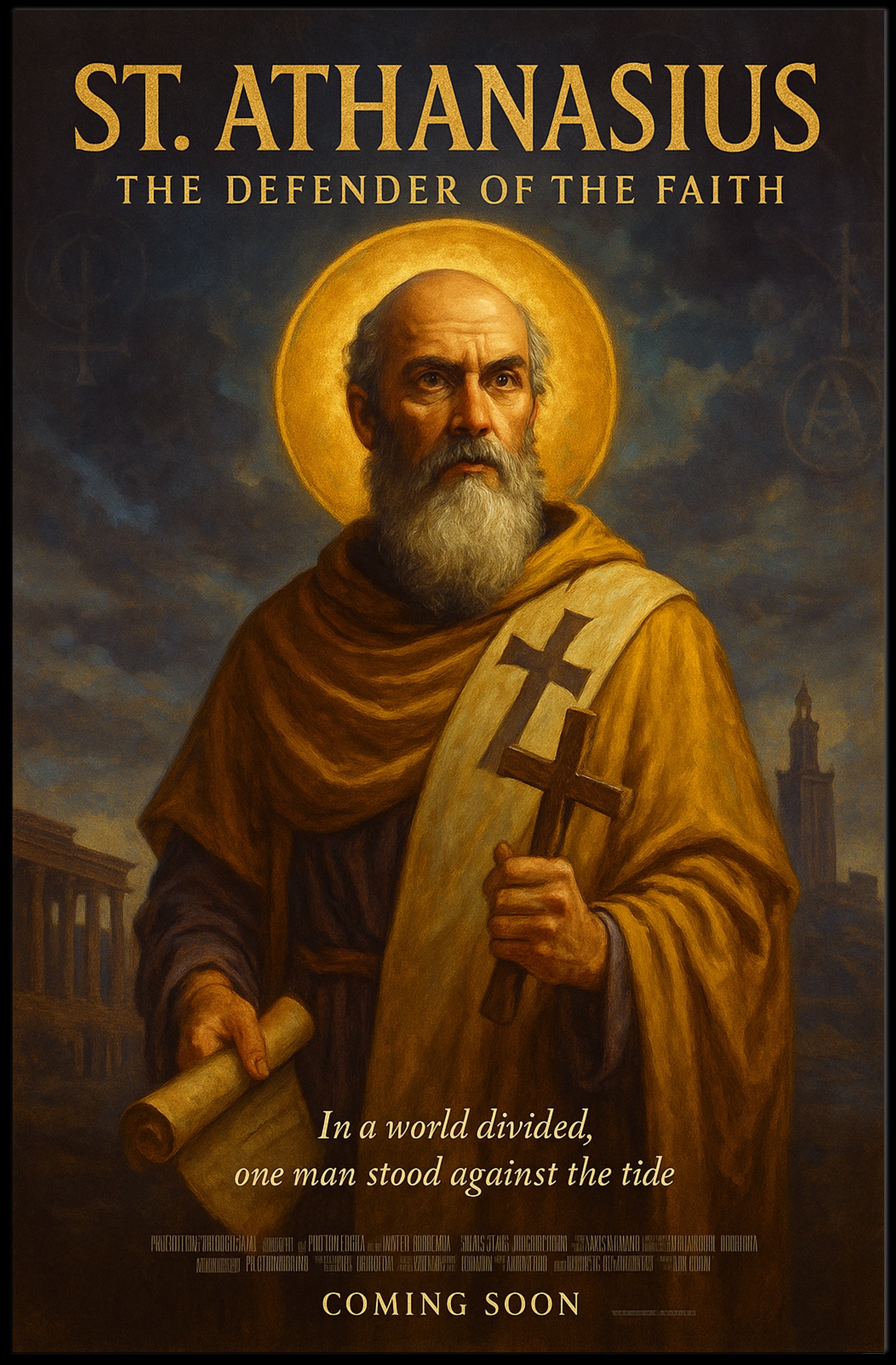 St. Athanasius Portrait - Historical Poster PosterGoat