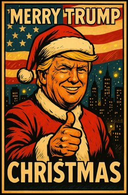 Merry Trump Christmas Poster
